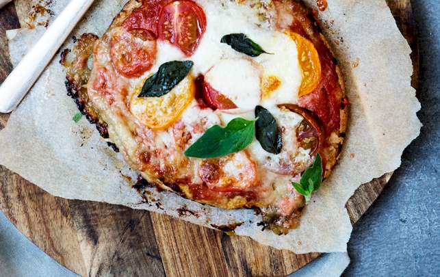 Pitabrød Margherita Opskrift på pitabrød Margherita