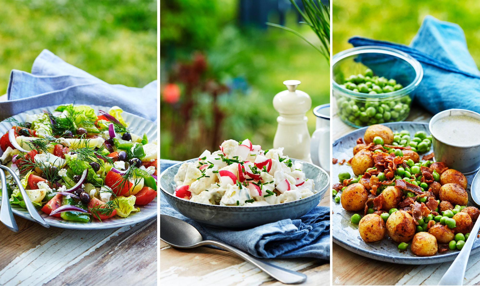 Lav en nem kartoffelsalat til sommermiddagen - se 3 opskrifter her. 3 nemme kartoffelsalater