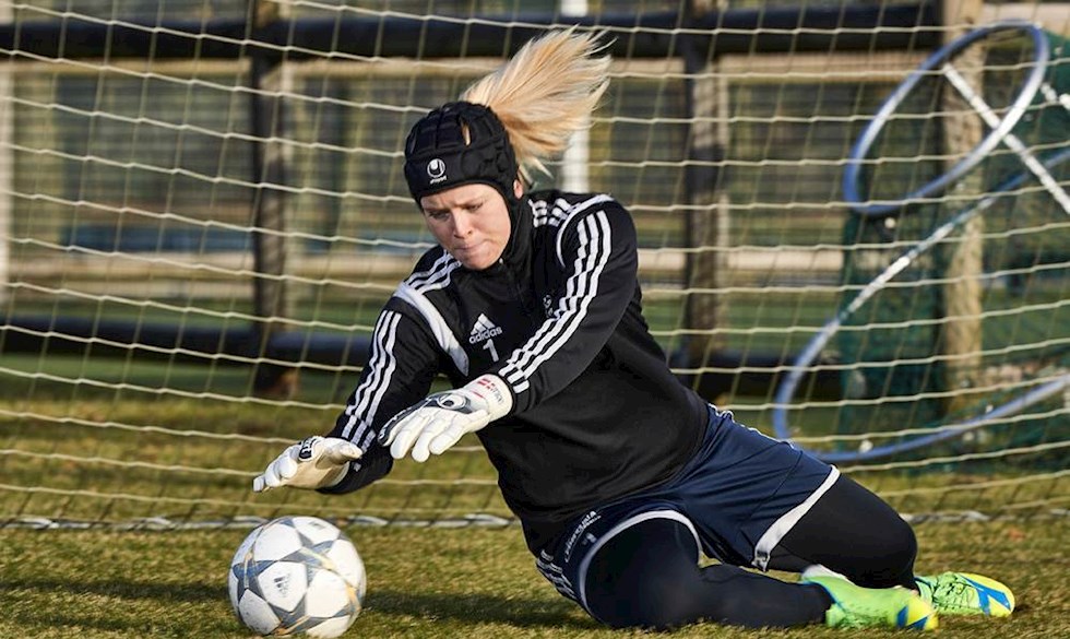 Maria kæmpede sig tilbage i fodboldmålet efter en svær hjerneskade hjerneskade