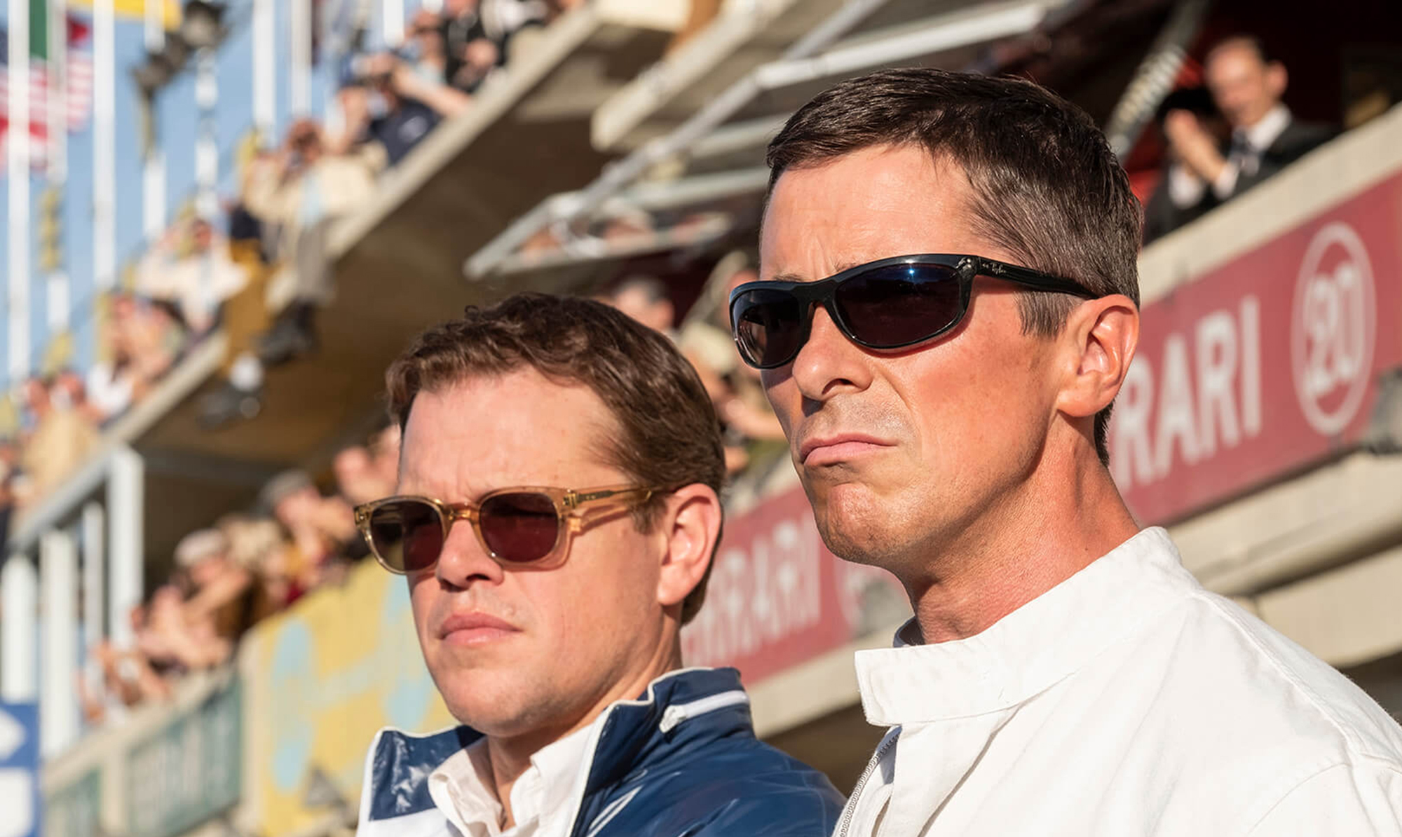 Film med fart: Christian Bale og Matt Damon danner makkerpar i ’Le Mans ’66’