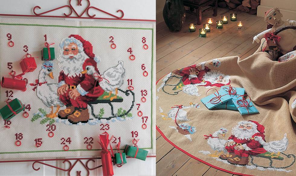 Julens hyggeligste broderier fra Hjemmet