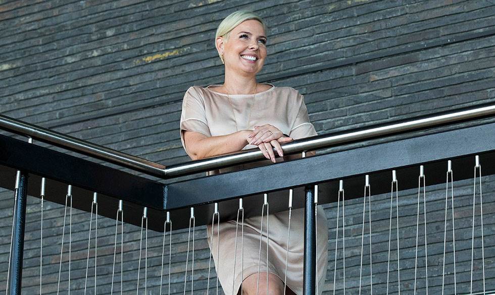 Tina Bilsbo om sit arbejdsliv og parforholdet med sin mand, Lars Hjortshøj. Tina Bilsbo