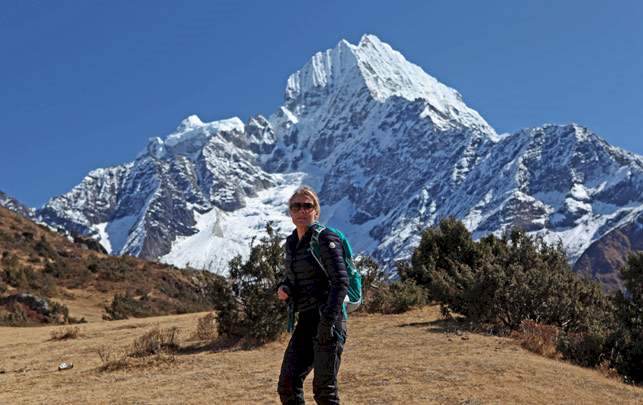 På luksustrekking i Nepal På luksustrekking i Nepal