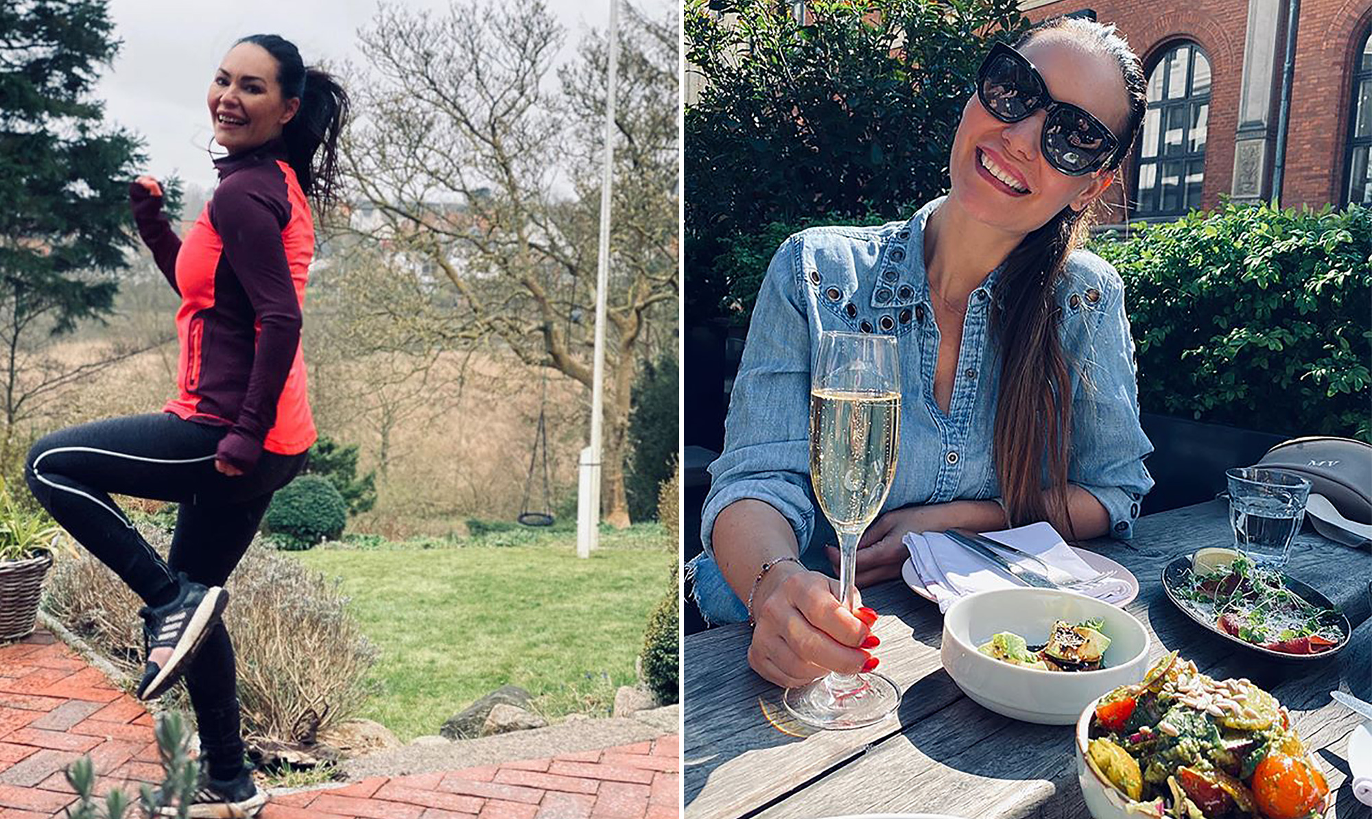 Mascha Vang om sundhed. Mascha Vang: Jeg har den altid med på farten, for så undgår jeg det usunde