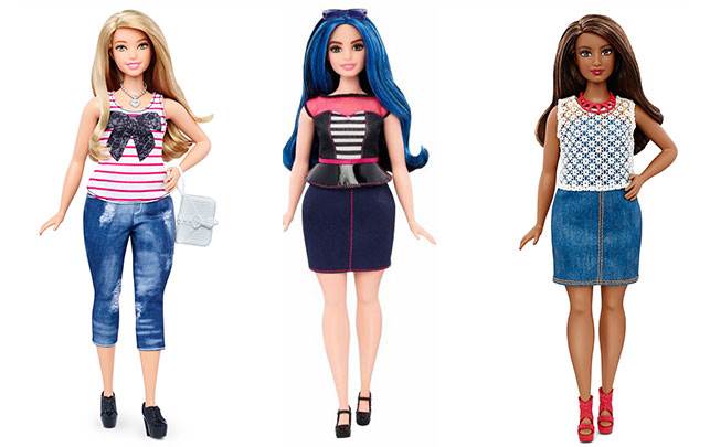 Barbie har taget et par kilo på