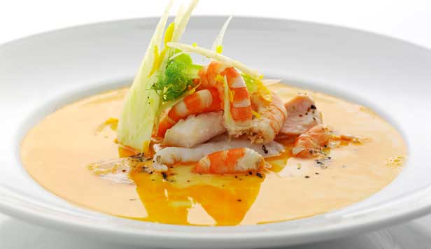 Spansk fiskesuppe Opskrift på spansk fiskesuppe
