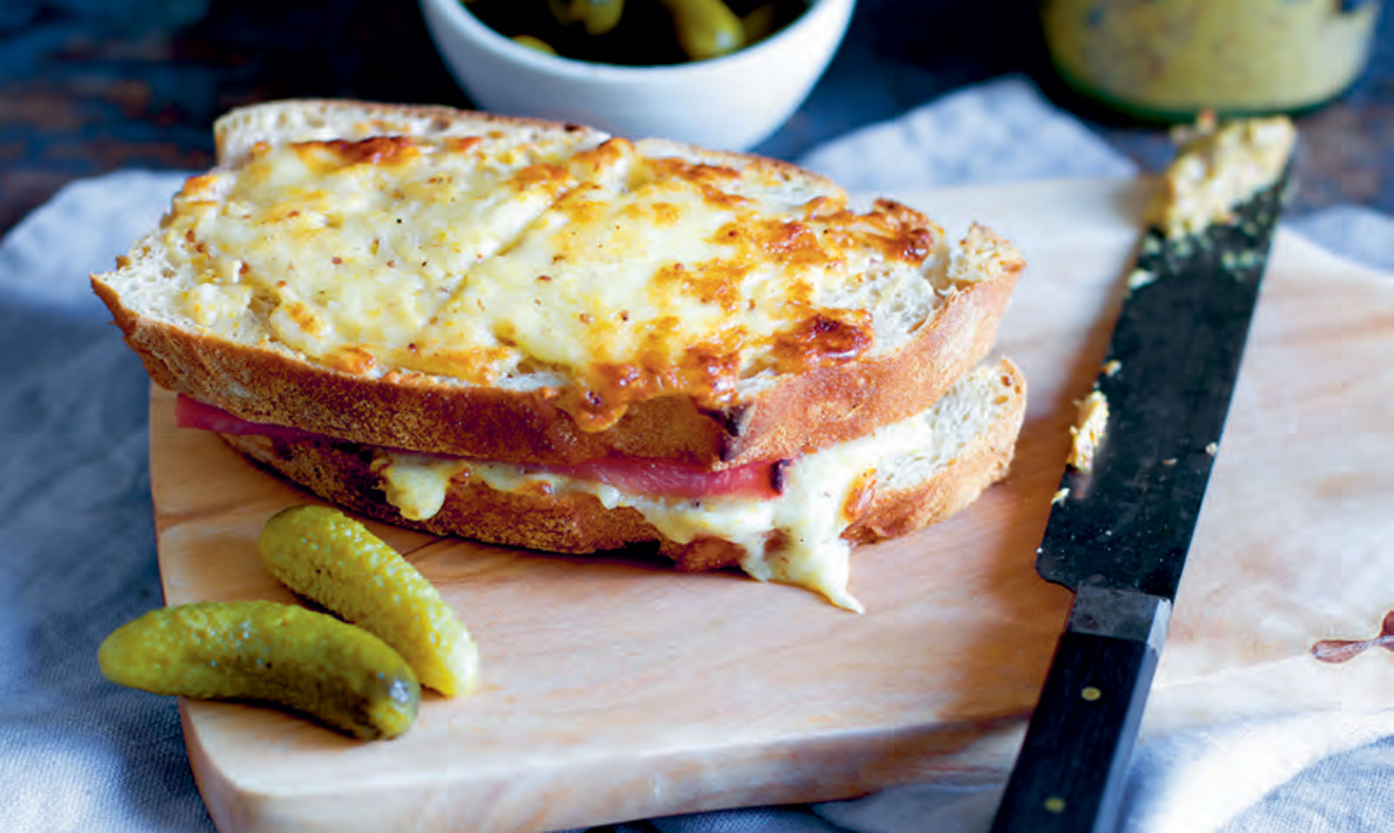 Sådan laver du fransk croque monsieur Sådan laver du fransk croque monsieur