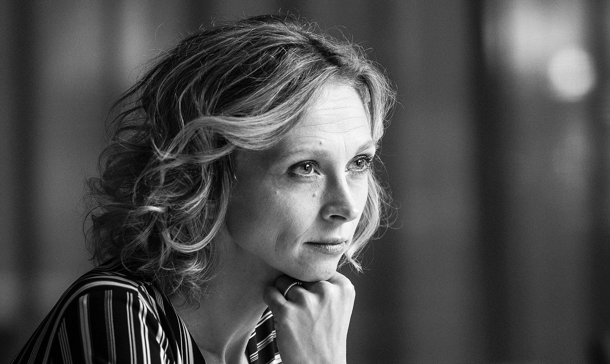 40-årige Mathilde Kimer flytter med sine tre børn og manden Jesper til Moskva, når grænserne åbner. Mathilde Kimer