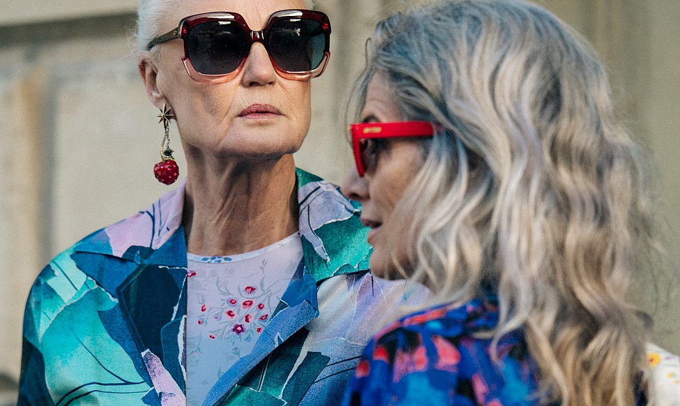 Solbriller fra Dior og Moschino. Solbriller ansigtsform