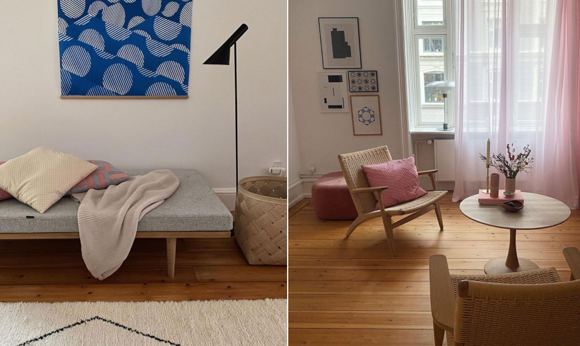 Tina Hensen deler glimt fra sin og datterens smukke hjem på Instagram. Tina Hensen bolig instagram