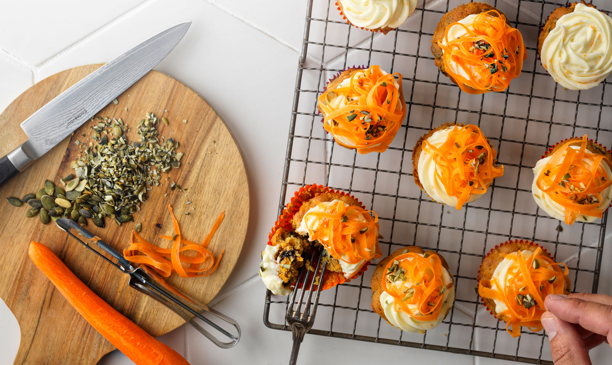 Mums! Gulerodsmuffins