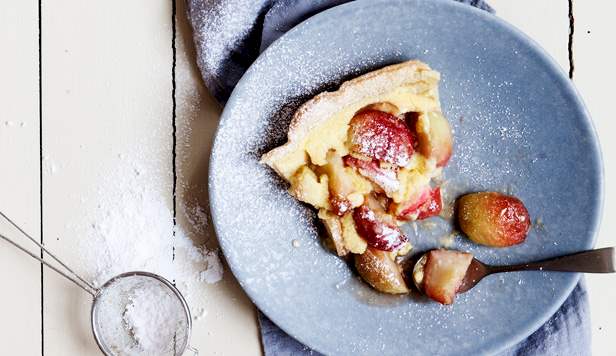 Æbletærte med kanel Æbletærte opskrift