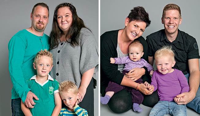 Må vi holde ferie uden vores børn? Vi har spurgt to familier ad. Foto: Sine Nielsen Ferie