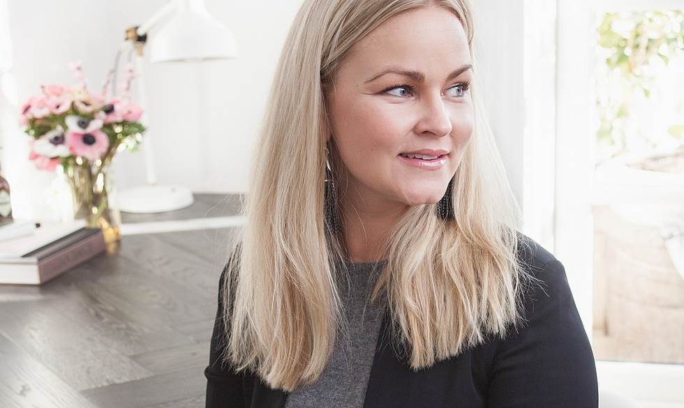 I blazer og strik fra Notes du Nord og jeans fra Zara. Sara Sode stil