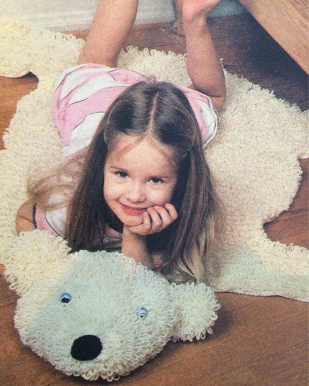 Skøn retro: Hæklet isbjørneskind fra Hendes Verden