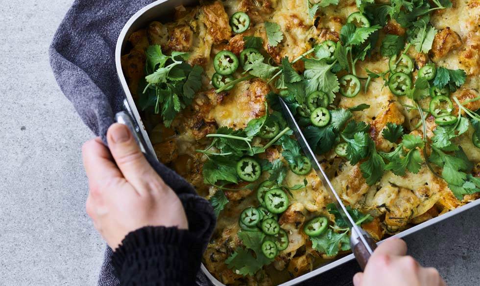 Let og lækker low-carb-lasagne! low carb lasagne opskrift