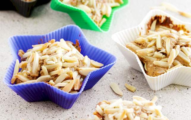 Sunde kryddermuffins med mandel Sunde kryddermuffins med mandel