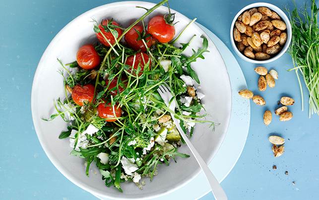 Lækker quinoa salat