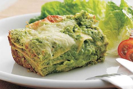 Grøn lasagne