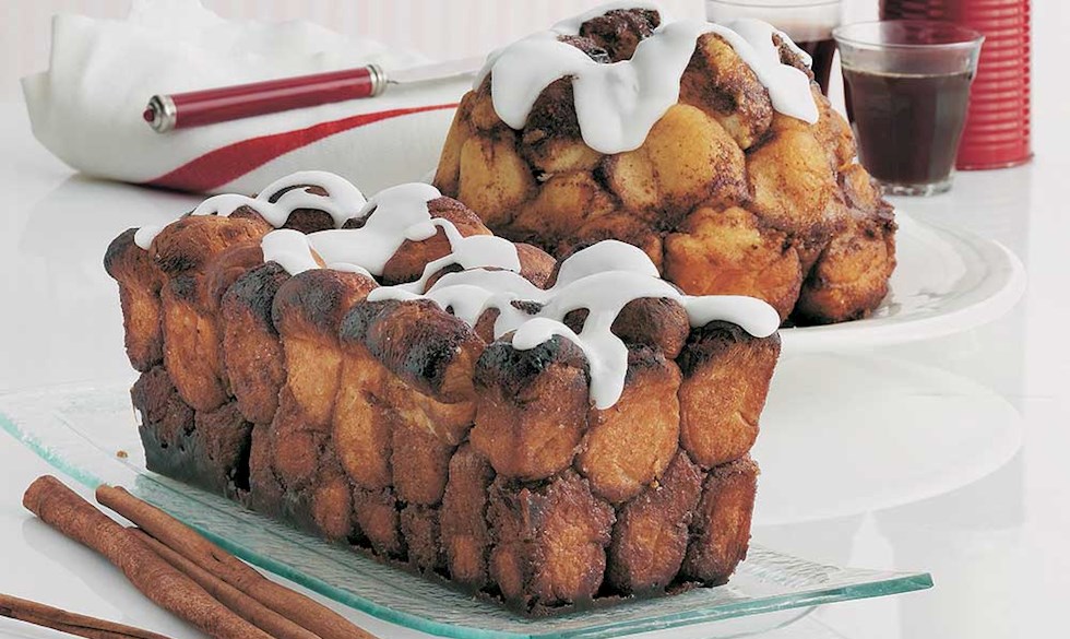 Et monkey bread er et super lækkert og snasket kanelbrød... Abeskøn kage: Monkey bread