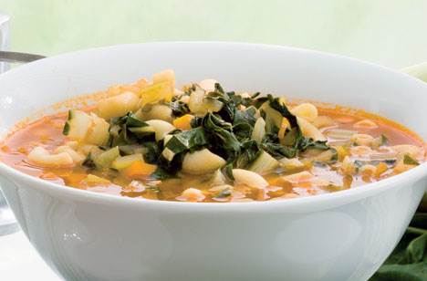 Minestrone med sølvbeder
