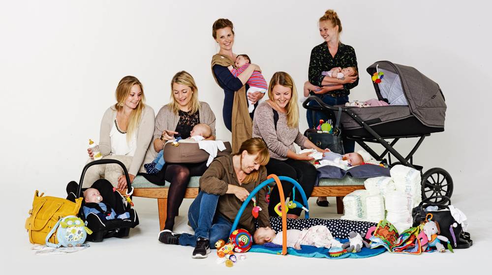 Mødregruppen er sammensat af Vores Børn. Mødrene har forskellige uddannelser og jobs, nogle er førstegangsmødre, andre har flere børn. Test af babyalarm