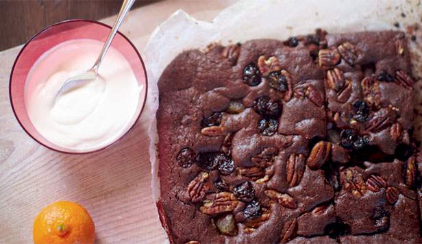 Jamie Olivers opskrift på brownies Jamie Olivers brownie opskrift