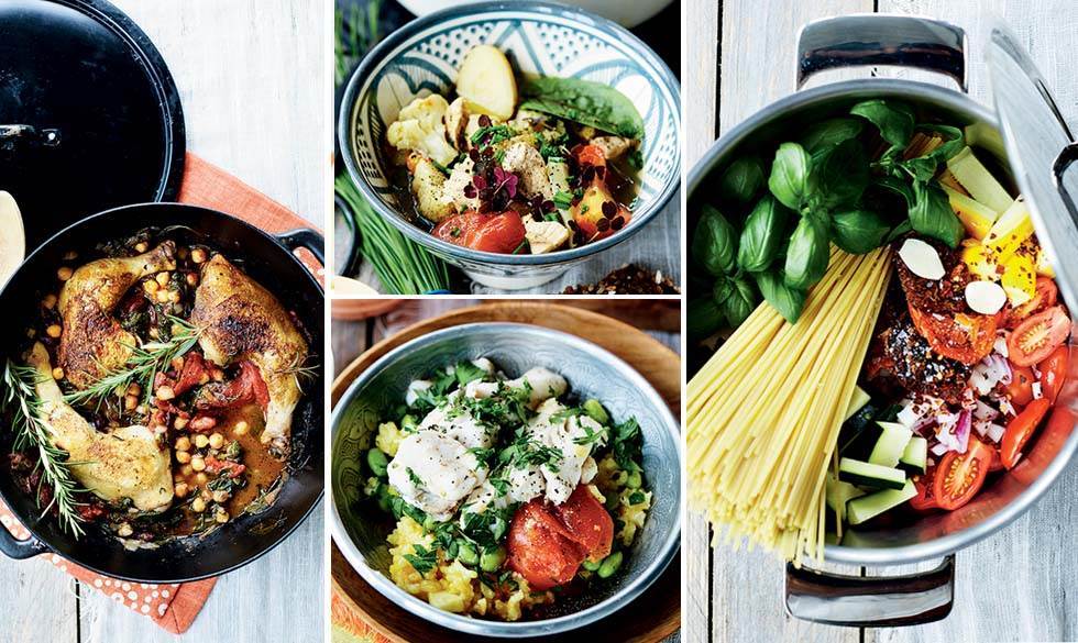 Nem og lækker aftensmad du kan lave i én og samme gryde. One pot cooking