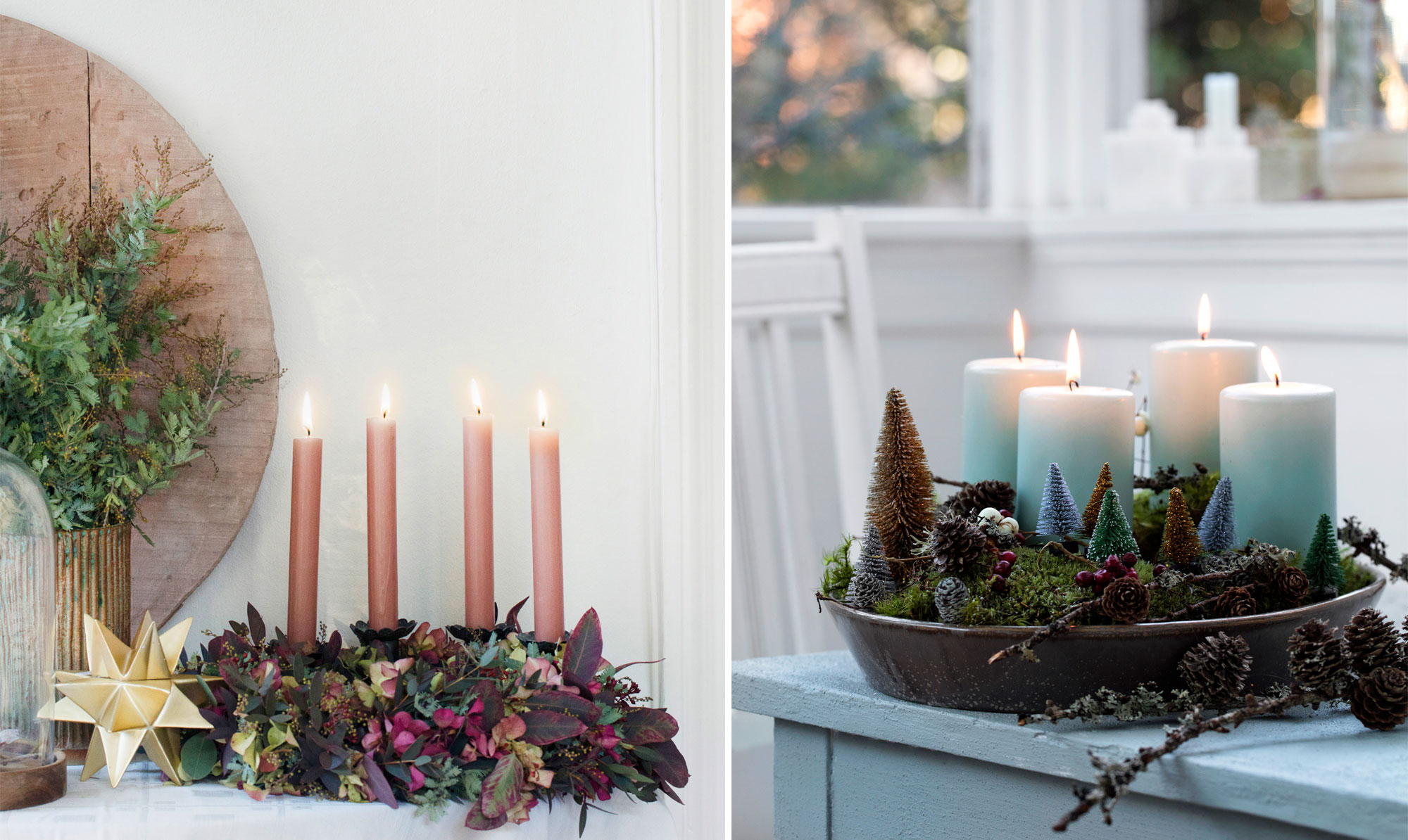 Smukke adventskranse