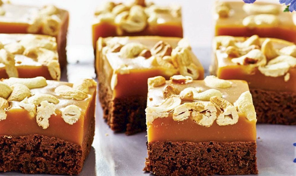 Brownie med fudge