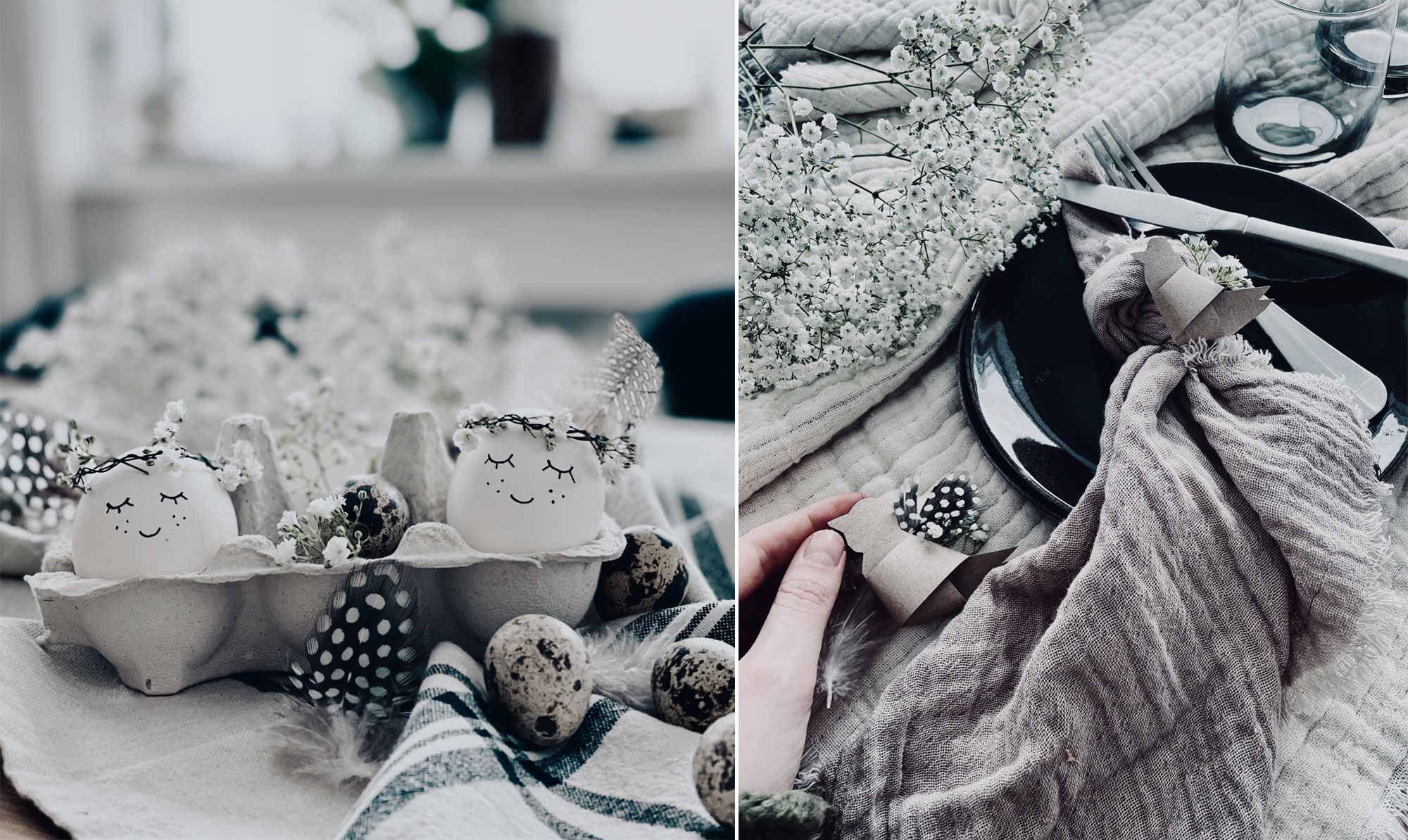 Her er 4 små søde påske DIY's til dig. Påskepynt diy