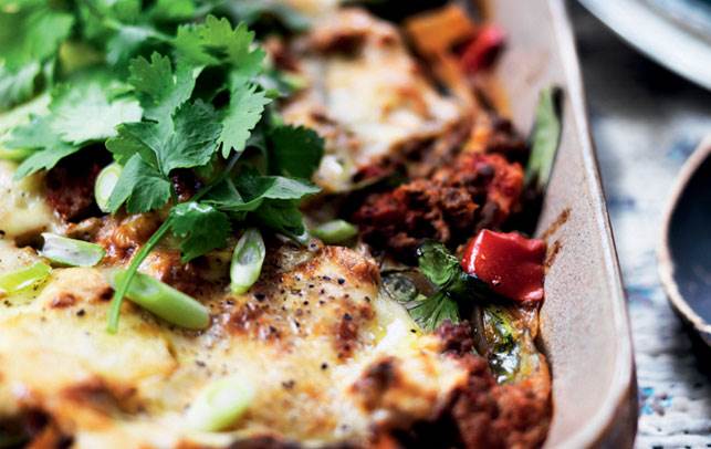 Lasagne asian style