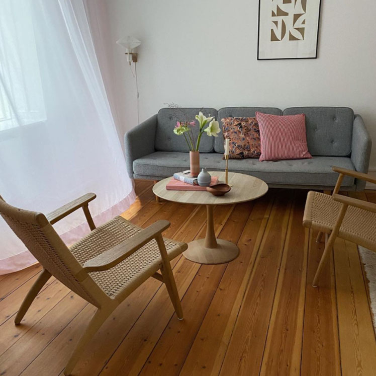 Sofaen er fra Børge Mogensen.