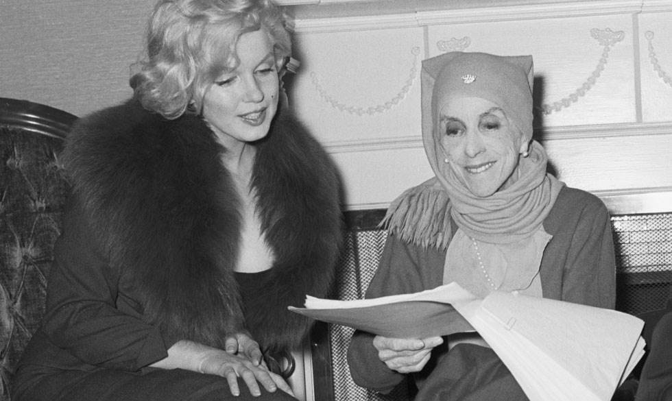 Højtlæsning. Marilyn Monroe og Karen Blixen. Karen Blixen og Marilyn Monroe