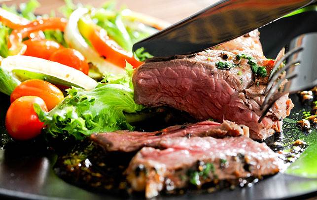 Mørt kød på grillen