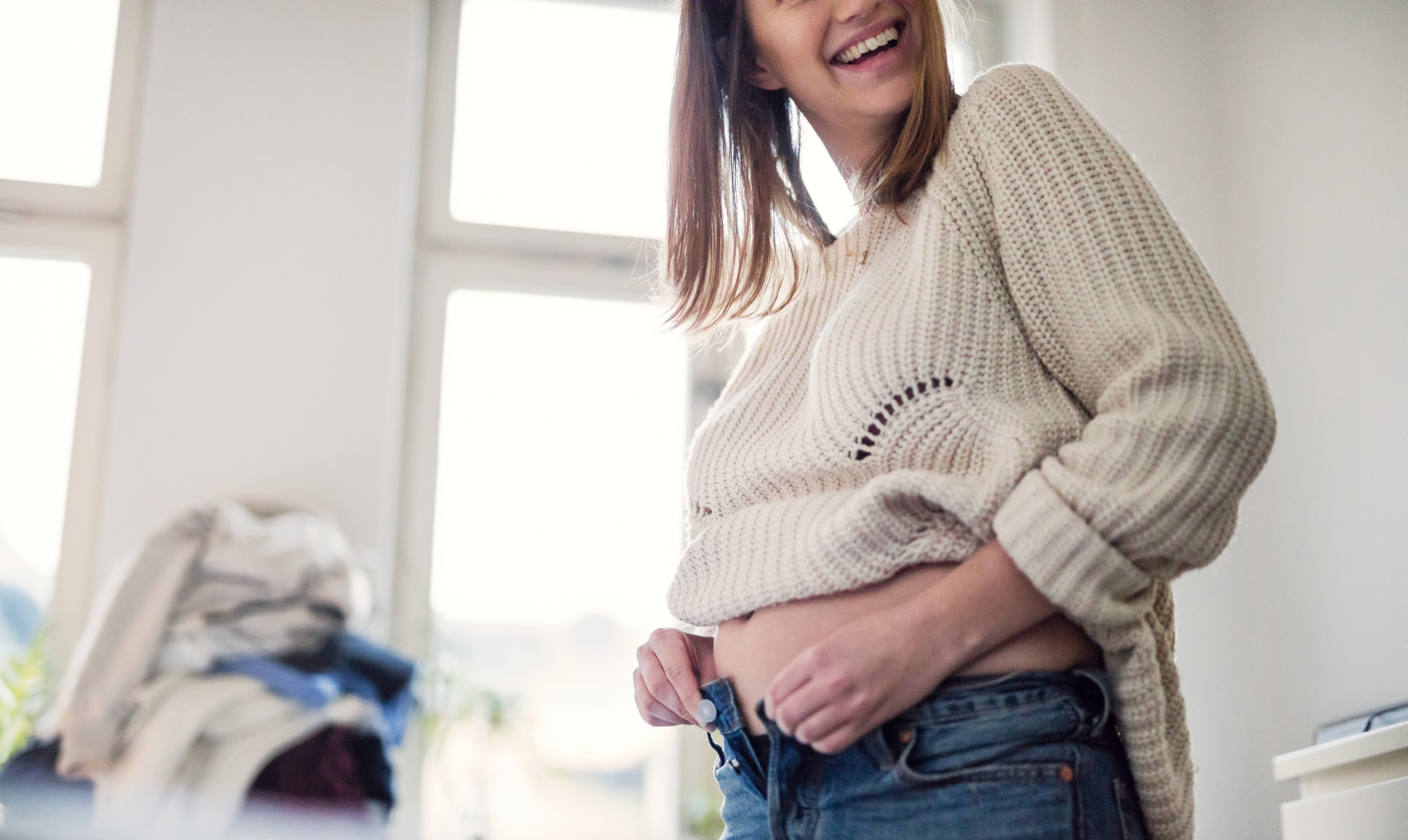 Strammer bukserne en smule? Velkommen til uge 8. Gravid uge 8