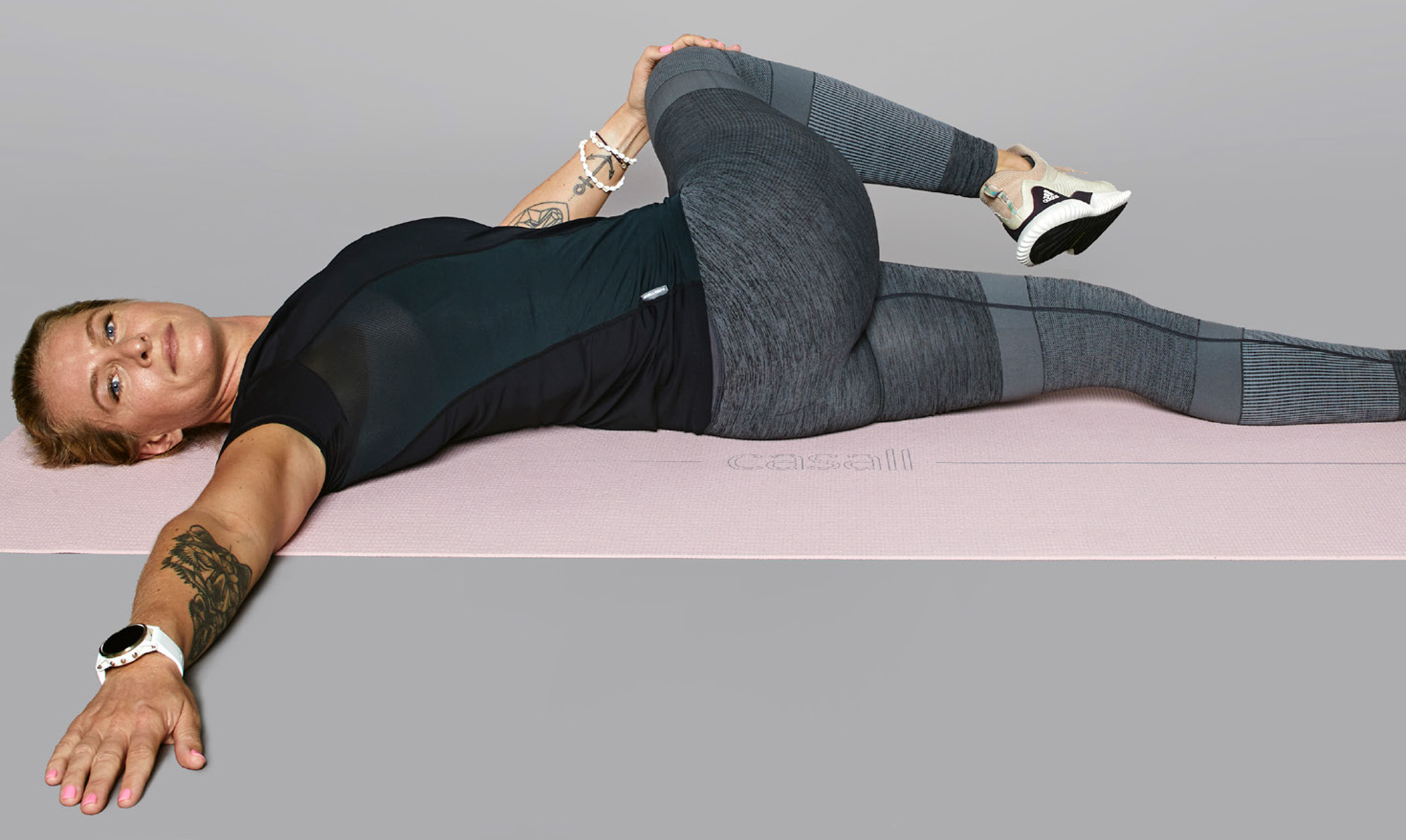 Find øvelserne her! 15 minute workout: 5 udstrækningsøvelser