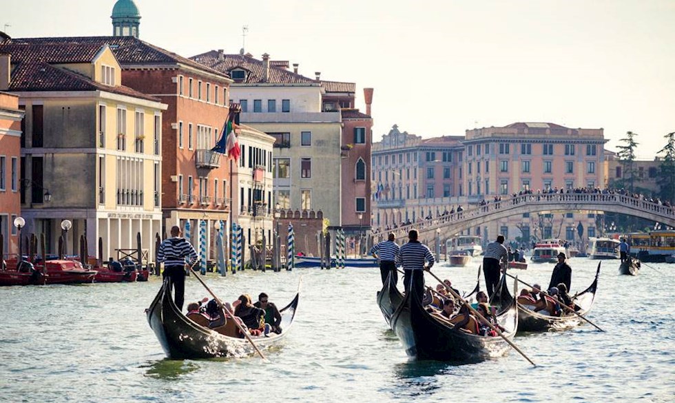 Inspiration til interrail i Europa Venedig