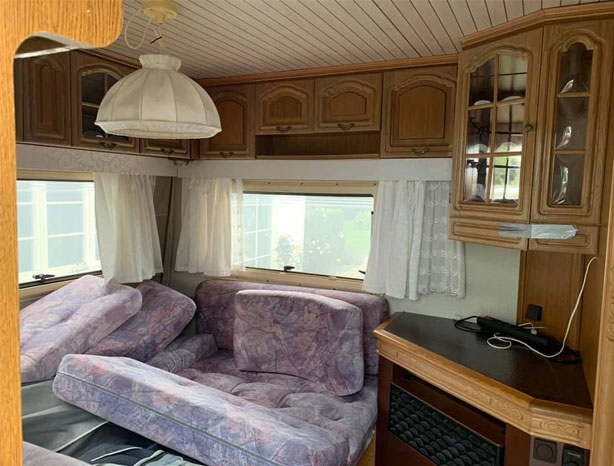 Sofa-afdelingen før renoveringen.