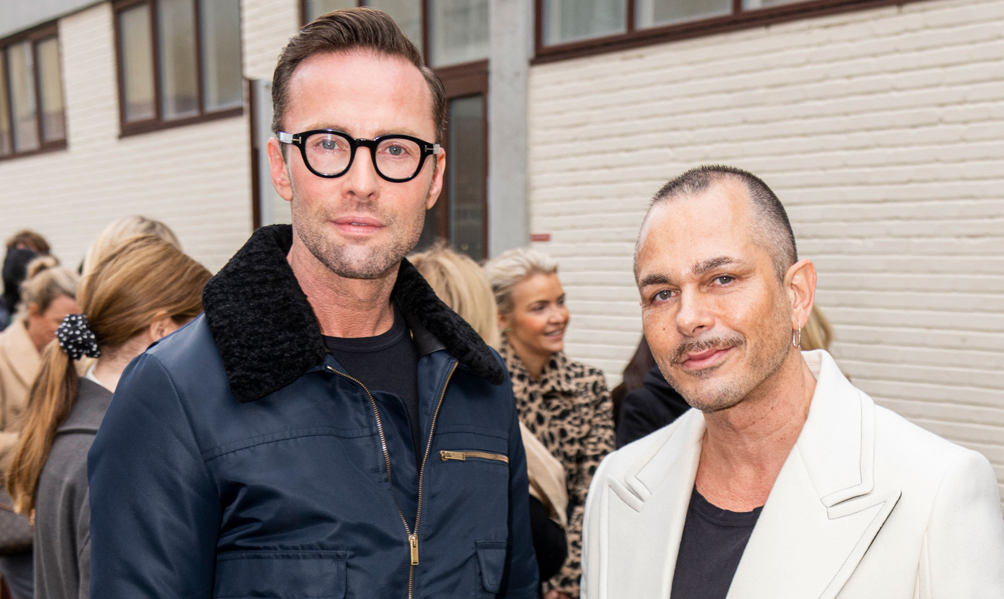 Kim Grenaa og Uffe Buchard til modeuge 2020. Kim Grenaa og Uffe Buchard