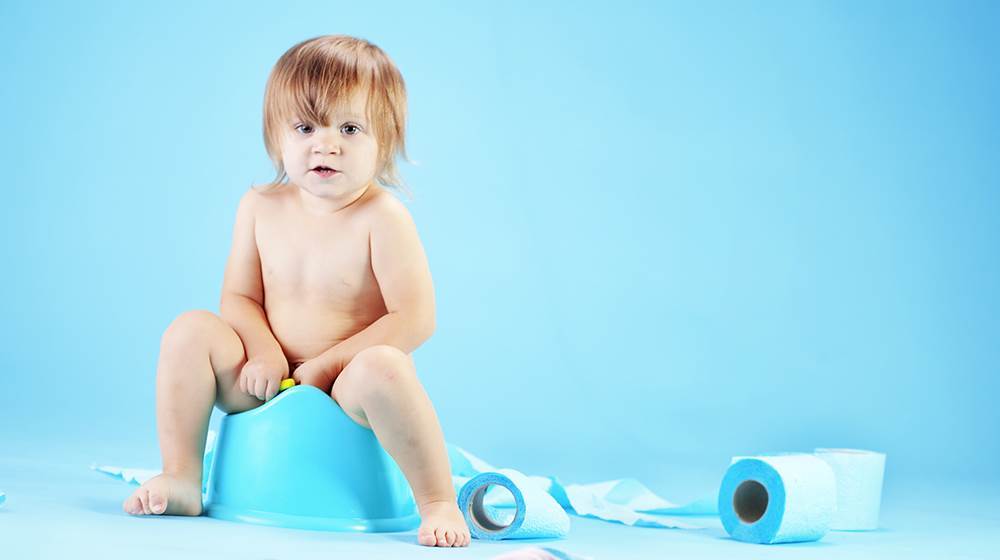 "Lad være med at miste modet, for der vil være dage, hvor børnene tisser i bukserne 20 gange. Blefri baby