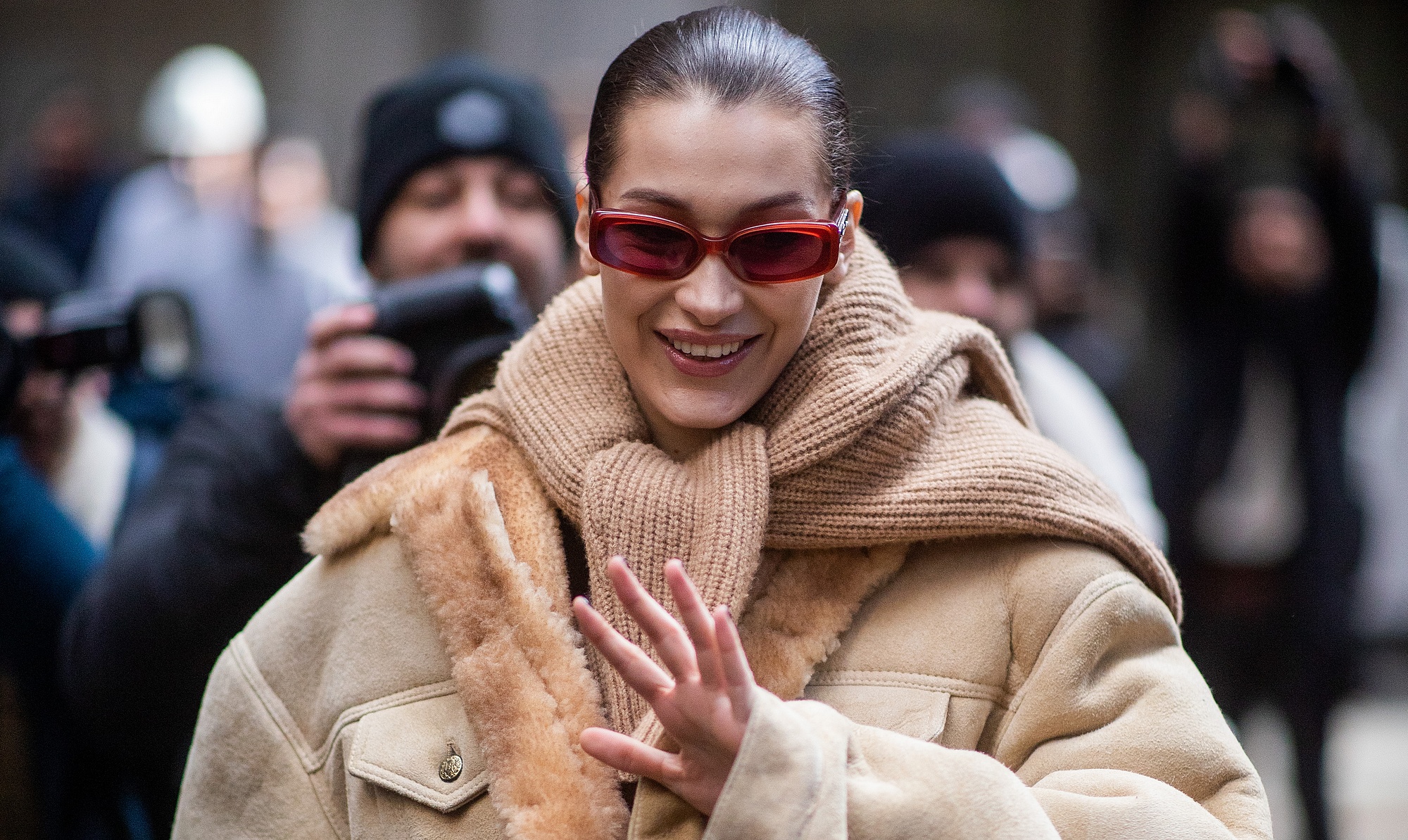 22-årige Bella Hadid. Bella Hadid street style