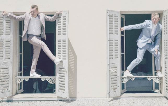 Casper Christensen og Frank Hvams skole for komik