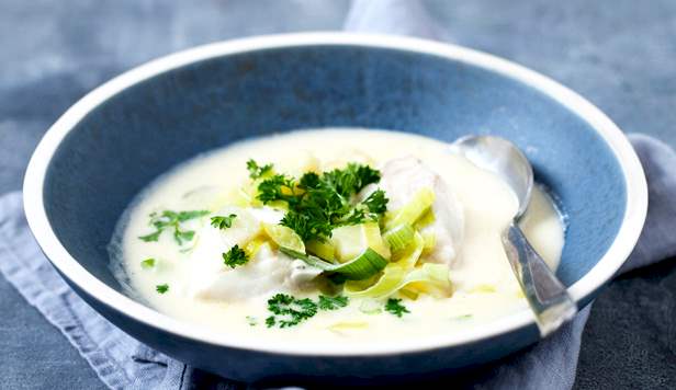 New England fiskechowder. New England fiskechowder