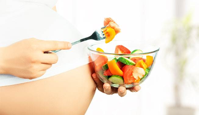 Savner du opskrifter på sund mad, der er godt for den gravide mave? Find inspiration i denne portion opskrifter. Foto: Colourbox Opskrifter gravid
