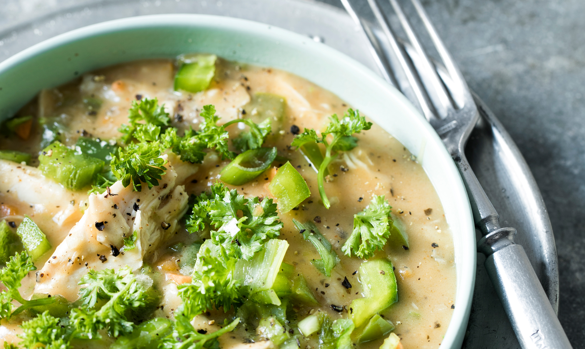 En ægte sydstatsklassiker! Chicken gumbo