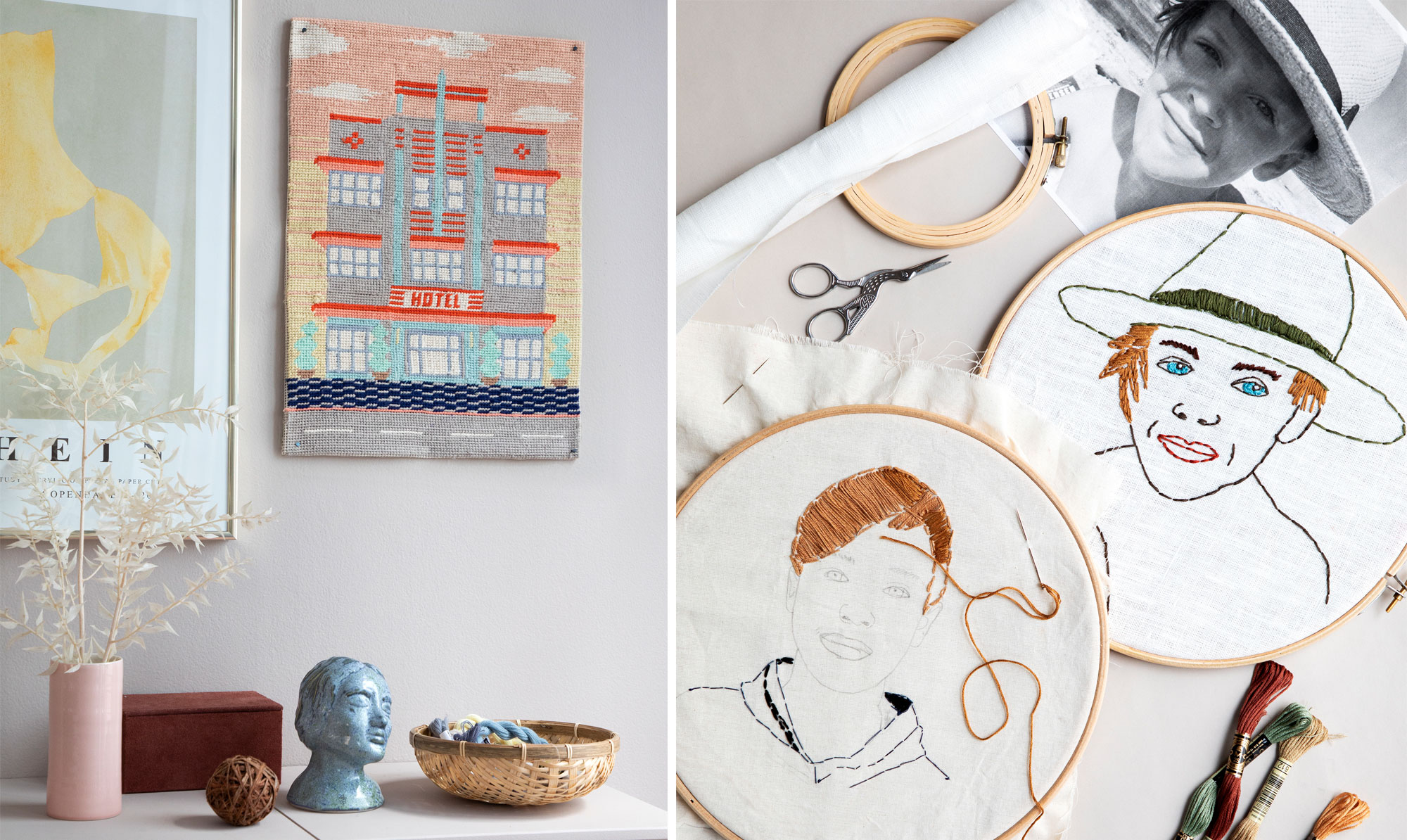Så fine broderier du selv kan lave. Broderi DIY