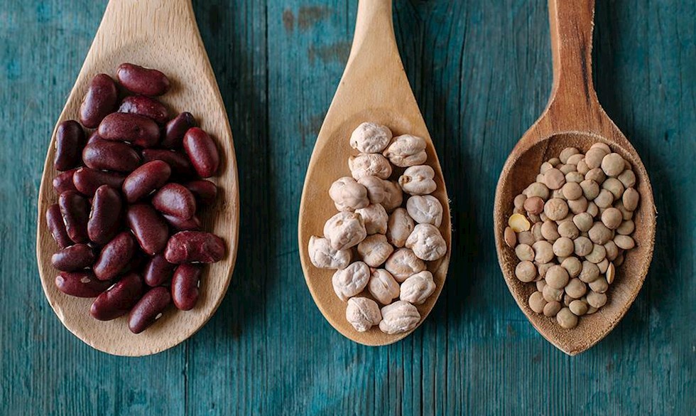 Sund mad med proteinrige bælgfrugter: Bønner, linser og kikærter Sund mad med proteinrige bælgfrugter: Bønner, linser og kikærter