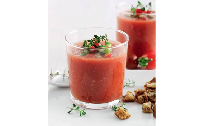 Hjemmelavet tomatsuppe