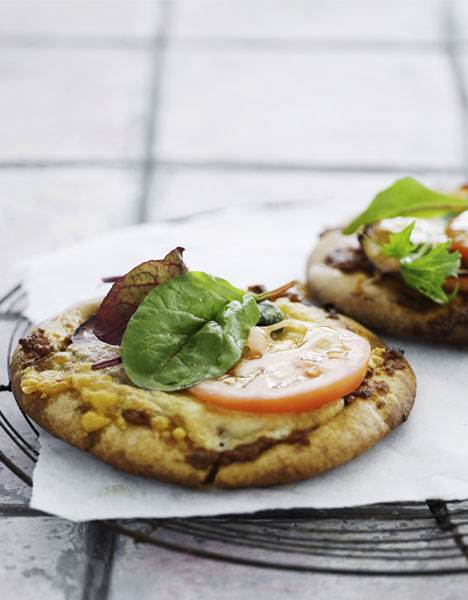 Pita som pizza